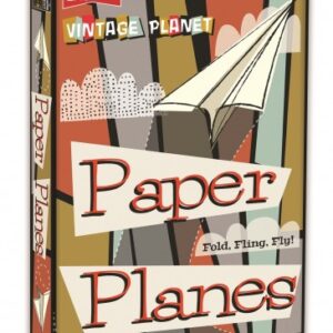 Vintage Planet Paper Planes